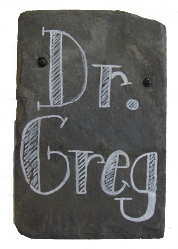 Dr Greg Sign Greg Cox